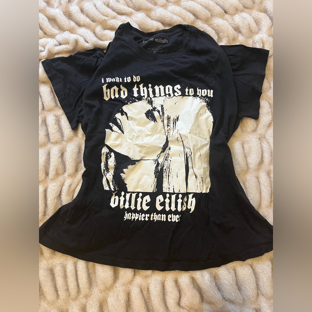 Billie Eilish Happier Than Ever Graphic Tee - Short Sleeve